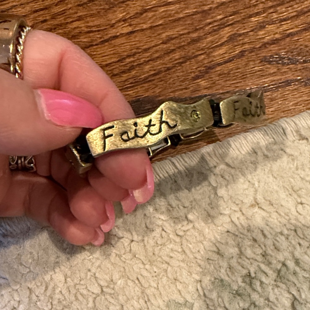 Faith, Strength, and Energy Bracelet Set